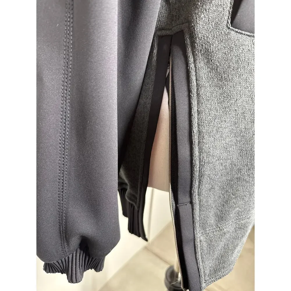 Lululemon Pleat Perfection Jacket Heathered Black, Women's Size Small